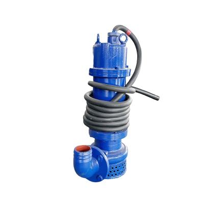 China 1.5kw Série WQ Industrial submersível bomba elétrica bombear químico águas residuais depuração de águas residuais bomba 380V à venda