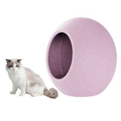 China Comfortable Breathable Plastic Pet Cozy House With WiFi Sensor Light 5 Music Mat Slightly Cool Air Conditioner Soft Winter Warm Summer for sale