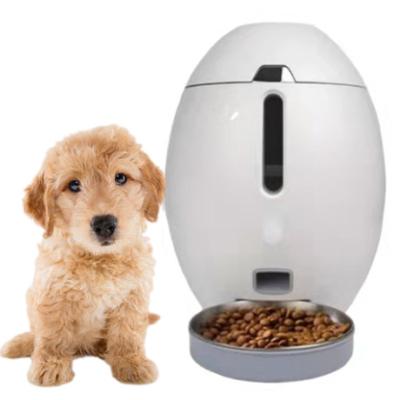 China Automatic Popular Hot White Plastic Stainless Steel Electric Vacuum Selling Dog Feeder Supply For Dogs Feeding for sale