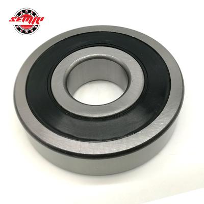 China Hotels 12x37x17mm Deep Groove Rubber Sealed Ball Bearing 62301 2RS for sale