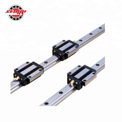 China Optical Machinery Shaft / Machine 8mm Lead Rod 50cm Ball Bearing Rail Support Industrial Horizontal Linear Guide for sale