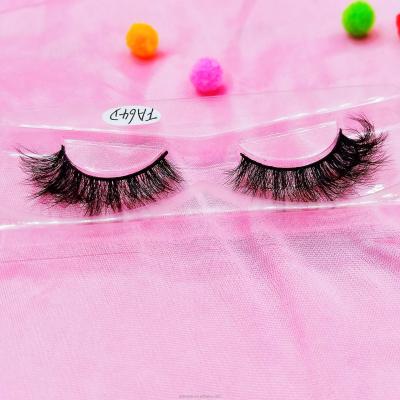 China Hot Selling Long 25mm Natural 3d Mink Eyelashes Mink Lashes With Customize Own Brand Box for sale