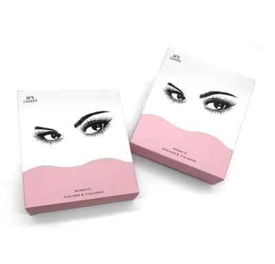 China M001 magnetic eyelash bed private label eyelash glue packaging bags magnetic 3d eyelashes wholesale for sale