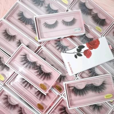 China Wholesale Thick 25mm 3d Mink Eyelash With Eyelash Box Seller 25mm Eyelashes 3d Lashes Package for sale