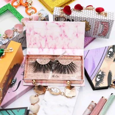 China 3D Thick Eunice Strip Natural looking silk eyelashes synthetic 3D whips 5d Faux Mink False Eye Lashes for sale