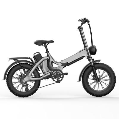 China Best Full Suspension 20inch 4.0 Aluminum Alloy Folding Frame Scooter Fat Tire e Bike Fat Tire Electric Cargo Bike for sale