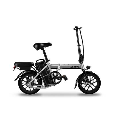 China Best wholesalers 14inch 10.5ah 48V 350w Alloy JI-MOVE electric city bicycle aluminum soft foldable electric ebike for sale for sale