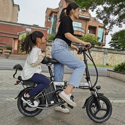 China Aluminum alloy JI-MOVE buy 14inch cheap portable ebike 48V 350w battery citi EN15194 foldable city electric bike on sale for sale