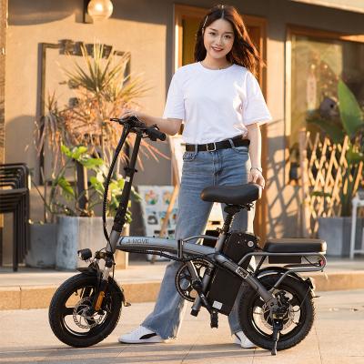 China JI-MOVE 10.5ah steel 350webike 14inch battery other electric bicycle parts folding electric bike scooter for adults for sale