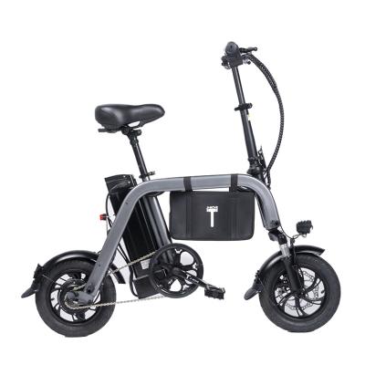 China JI-MOVE 10.5ah 350w steel fashion ebike 14inch lithium electric bike mini folding electric bicycle with basket optional for sale