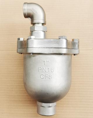 China Easily Assembled 2 Port Stainless Steel Combination Air Valve for sale