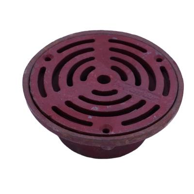 China Cast Iron Large Capacity Modern Floor Drain for sale