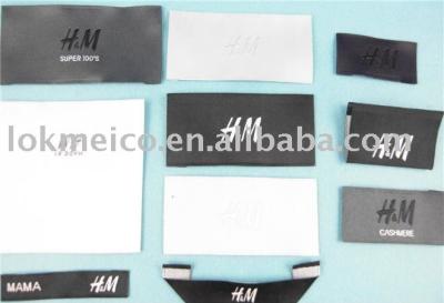 China Sustainable Custom Garment Woven Label / Master Label for sale