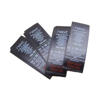 China Sustainable Labeling Machine Custom Flat Irons Private Woven Labels For Handmade Items for sale