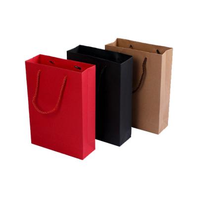 China Recyclable Kraft Paper Without Logo Paper Bag for sale