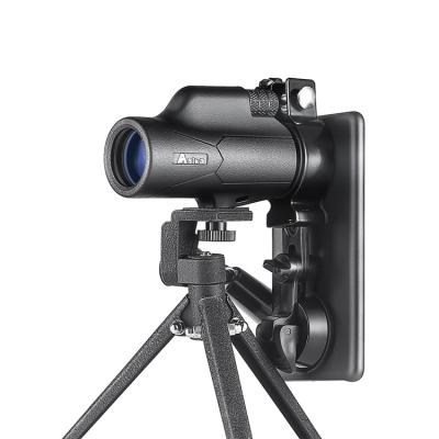 China Civilian Telescope Asika OEM Customized Long Range 10x42 High Definition Monocular Telescope With Smartphone Adapter for sale