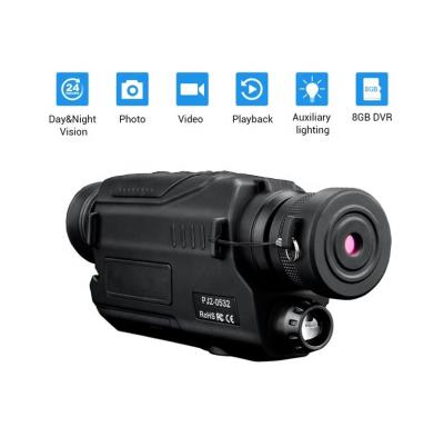 China ABS+Rubber 5 x Fixed Zoom NV-450 Digital Optical Mononuclar Night Vision With VCR / Photo Function for sale