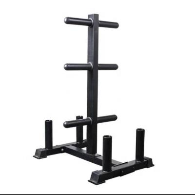 China Fitness Equipment Application Bar Rack Dish Shelving Rack Barbell Training Bumper Rack for sale