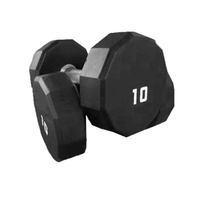 China Dumbbell Fitness Free Weights Black Dumbbells 12 Sides Dumbbell Gym Equipment 2.5kg for sale