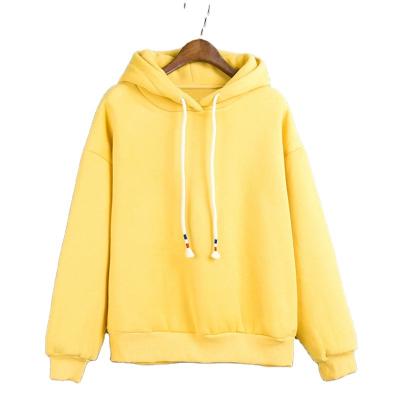 China Breathable Most Popular Cotton Breathable 100% Customized Color Customized Logo Printing O-Neck Women's Hoodies for sale