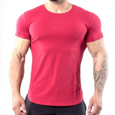 China OEM Sport Anti-Static Soft Exercise Soft Exercise T-shirt Men's Custom Oversized T-shirt Anti-Wrinkle Good Price for sale