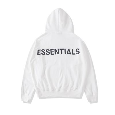 China Hot Selling Oversized Men's Hoodie Street Hoodie Retro Anti-wrinkle Drawstring Reflective Print Hoodie for sale