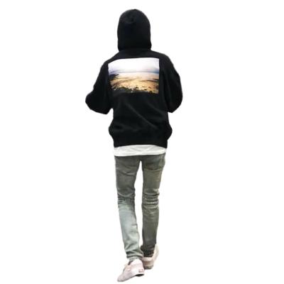 China High Street Autumn Hoodie Printed Anti-wrinkle Euro Trendy Men&'s And Women's Hoodies Sports Running Casual Hoodie for sale