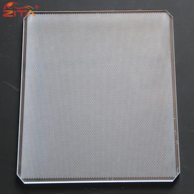 China A2 size 4mm mitsubishi acrylic mark processed by laser dotting technology pmma light guide plate for sale