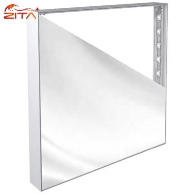 China SEG edge-lit frame high voltage energy saving 1000*700mm wall mounted fabric display for sale