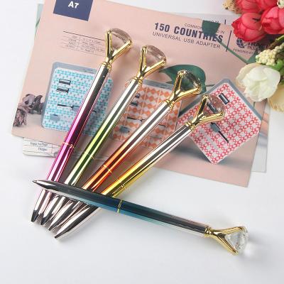 China Promotional Crystal Pen Diamond Ballpoint Pen Crystal Pen For Promotional Gifts for sale