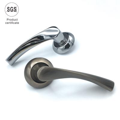 China Dubai Modern High Quality Aluminum Die Cast Italian Aluminum Interior Door Handles South Africa for sale