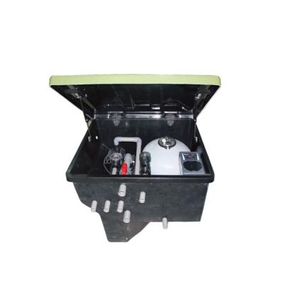 China Swimming Pools Factory Supply Customized Swimming Pool Equipment Underground All In One Water Filtration Box for sale