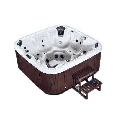 China 2020 free hot sale 8 person portable and inflatable outdoor massage spa pool hot tub for sale