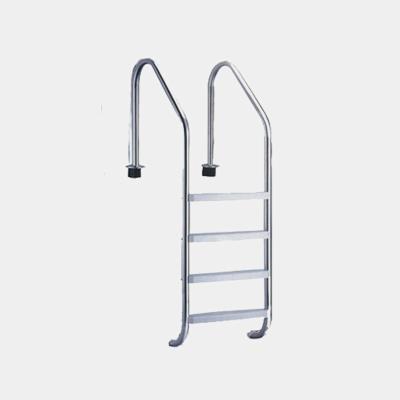 China Anti-UV Anti-slip Stainless Steel Swimming Pool Ladder For Sale for sale