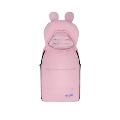 China Windproof Universal Waterproof Breathable Thicken Envelope Baby Stroller Baby Sleeping Bag Warm Organic Newborn Winter for sale