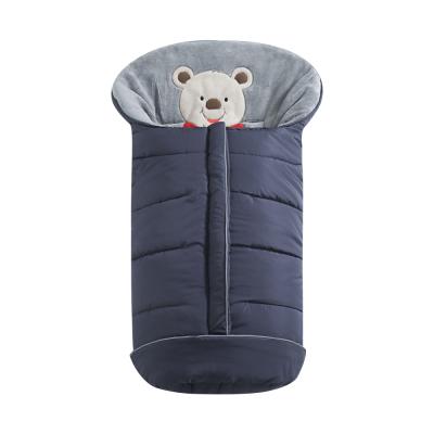 China Fashion Breathable Universal Wholesale Infant Windproof Cute With Hat Carriage Newborn Sleepsack Wrap Winter Sleeping Bag Baby for sale