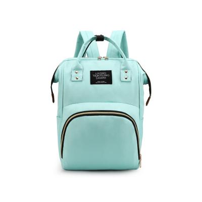 China Hot Selling Stylish Tote Baby Diaper Bags Mummy Diaper Bag Large Convertible Foldable Backpack Storage Diaper Bag for sale