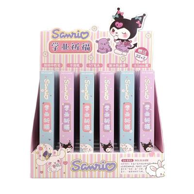 China Normal 5144M Sanrio Academic Blessing 0.5 Blind Box Small Cartoon Cute Black Pens [22 Get 2 Free] for sale