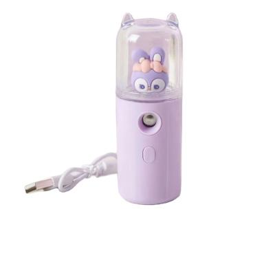 China 110461 Purple Star Rabbit Spray Moisturizer USB Charging Cute Girl Heart Rabbit Facial Moisturizer 30ML for sale