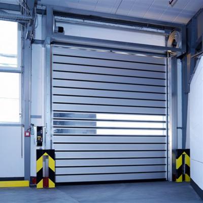 China Automatic Custom Aluminum Alloy Stacked High Speed ​​Light Sensor Rapid Roller Door for sale