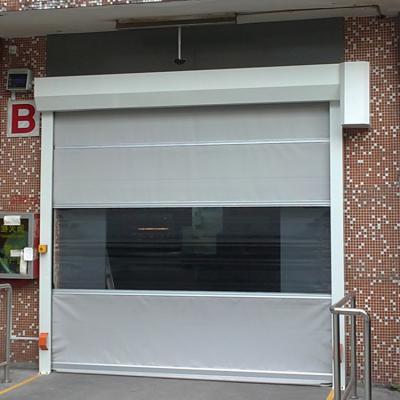 China Industrial Rolling Shutter PVC Vinyl Rolled Door High Speed ​​High Speed ​​PVC Roll Door for sale