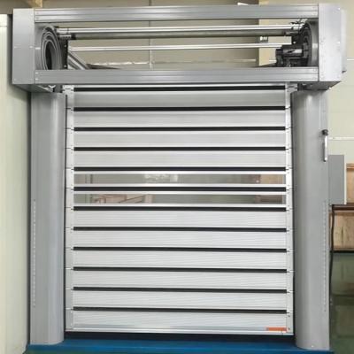 China Industrial Automatic Aluminum Roller Shutter High Speed ​​Spiral Door for sale