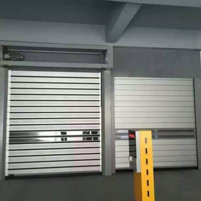 China Automatic High Speed ​​CE Approved Food Factory Clean Room Aluminum Alloy Roller Shutter Door Standard Standard Sizes for sale