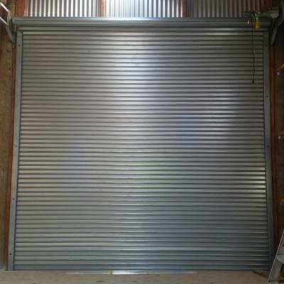 China Modern User Hand Chain Operated Galvanized Steel Fireproof Roller Shutter Door For Warehouse Stores Garage for sale