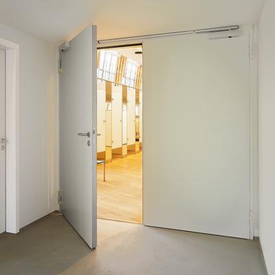 China Fire Rated Steel Door Industrial Commercial Interior Steel Double Door Metal Door for sale