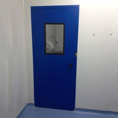 China Modern Clean Room Doors Office Door Medical Interior Hinged Clean Room Door for sale