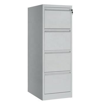 China Metal Office Furniture 4 Drawer Adjustable Vertical Filing Cabinet (Other) for sale