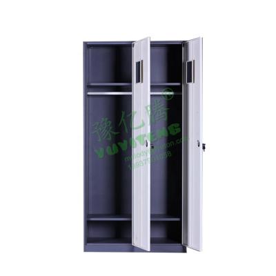 China Cold Rolled Steel Staff Work Clothes Locker School 2 Door Locker Cabinet Locker Steel Kabinet Loker for sale