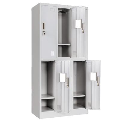 China Office Double Rows Self Locker Locker Room Waterproof Compact Laminate Locker for sale