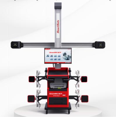 China dynamic simulation 3D LAUNCH brand version X861P 5G 3D ISmart4WA global wheel alignment target machine for sale